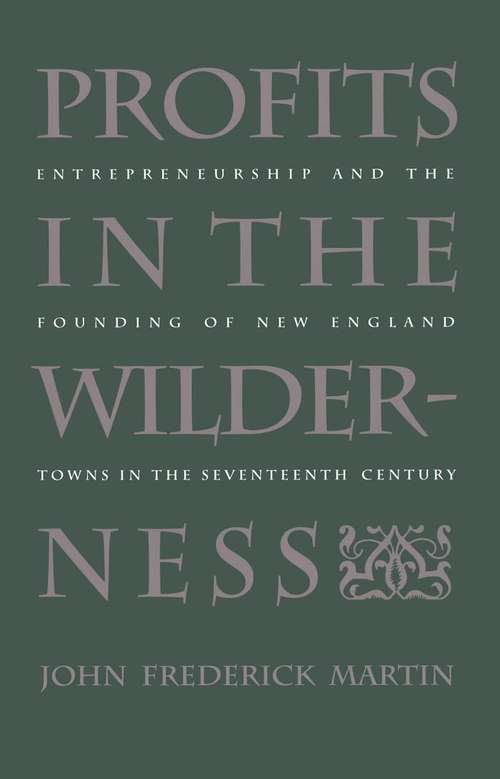 Cover image of Profits in the Wilderness