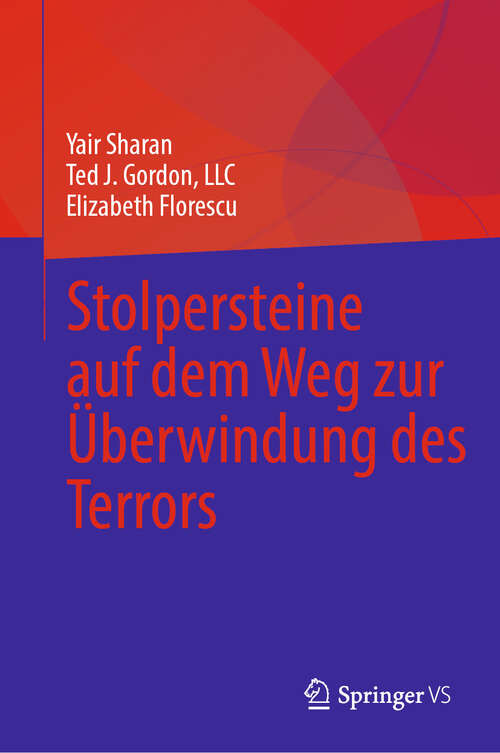 Book cover of Stolpersteine auf dem Weg zur Überwindung des Terrors