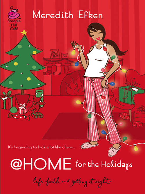 Book cover of @Home for the Holidays