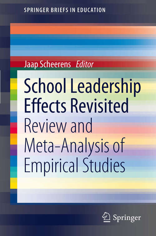 Book cover of School Leadership Effects Revisited