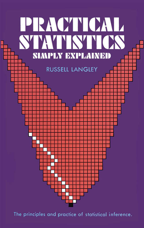 Book cover of Practical Statistics Simply Explained