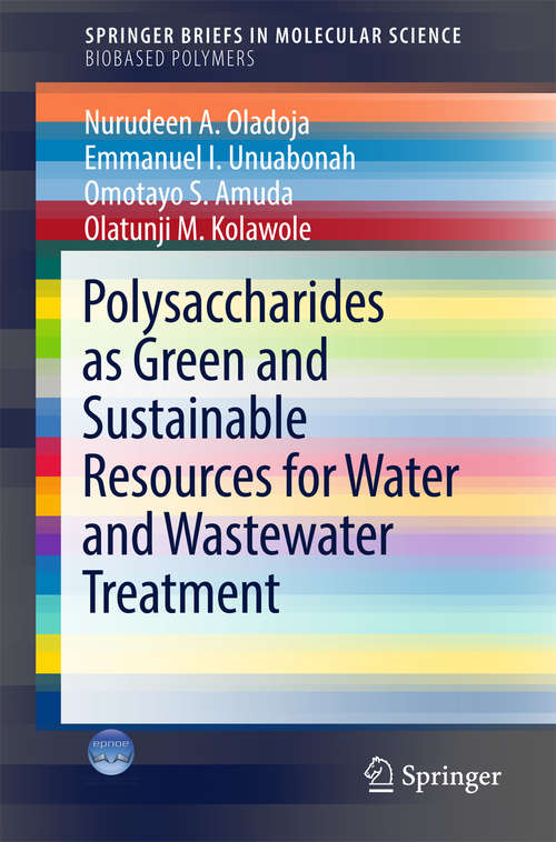 Book cover of Polysaccharides as a Green and Sustainable Resources for Water and Wastewater Treatment