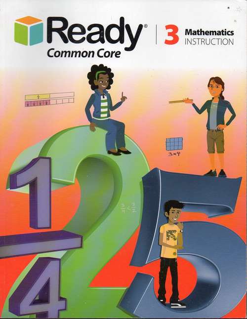 Book cover of Ready Common Core, Mathematics Instruction [Grade] 3 (National Edition)