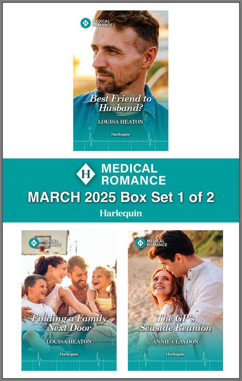 Book cover of Harlequin Medical Romance March 2025 - Box Set 1 of 2