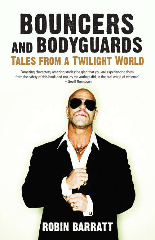 Book cover of Bouncers and Bodyguards: Tales from a Twilight World