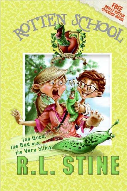 Book cover of The Good, the Bad and the Very Slimy (Rotten School #3)