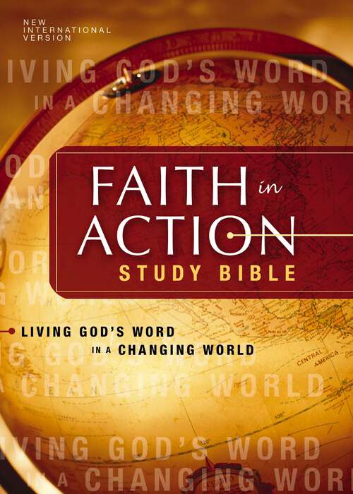 Book cover of NIV Faith in Action Study Bible: Living God's Word in a Changing  World