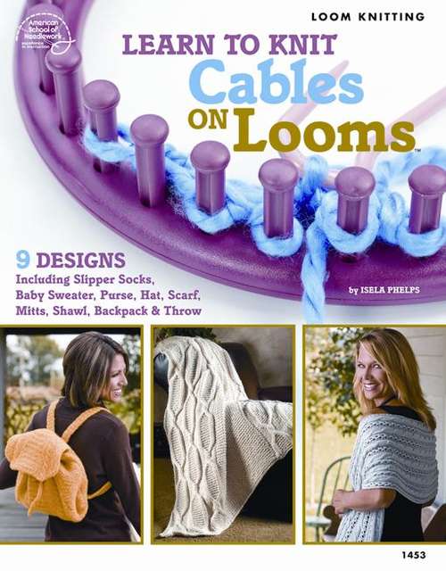 Book cover of Learn to Knit Cables on Looms