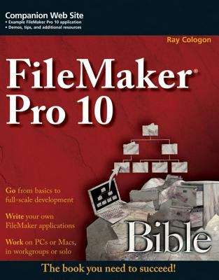 Book cover of FileMaker Pro 10 Bible