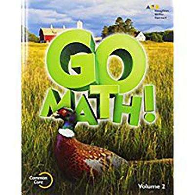 Book cover of Go Math! [Grade 5] Volume 2
