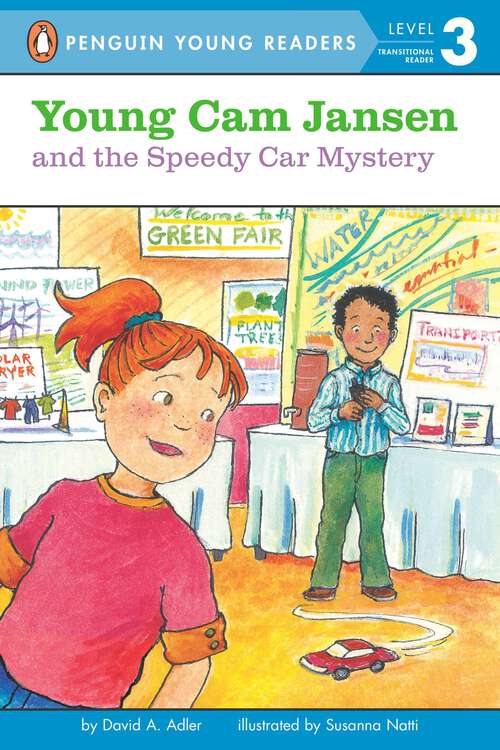 Book cover of Young Cam Jansen and the Speedy Car Mystery (Young Cam Jansen #16)