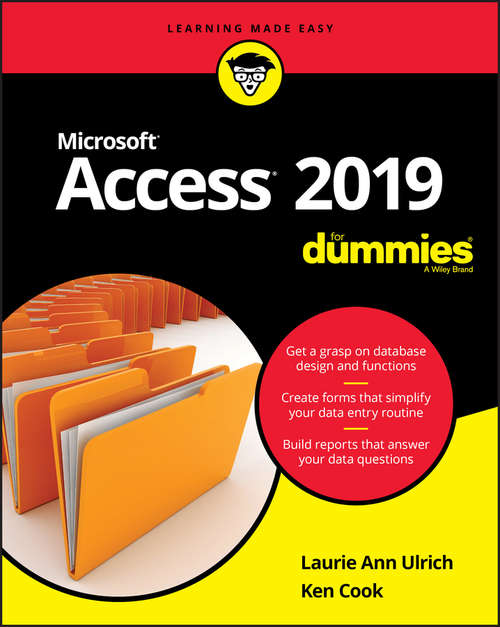 Book cover of Access 2019 For Dummies