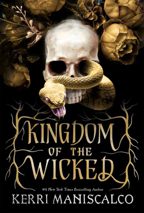 Book cover of Kingdom of the Wicked: The addictive and intoxicating romantasy set in world of dark demon princes and spellbinding romance (Kingdom of the Wicked #1)