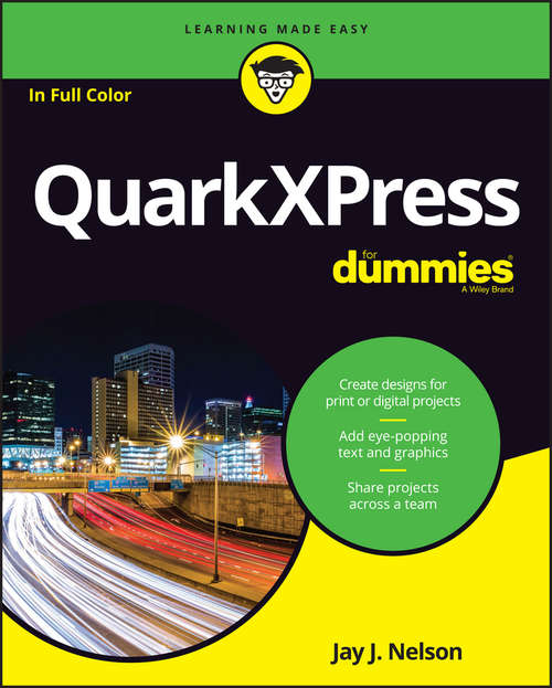 Book cover of QuarkXPress For Dummies