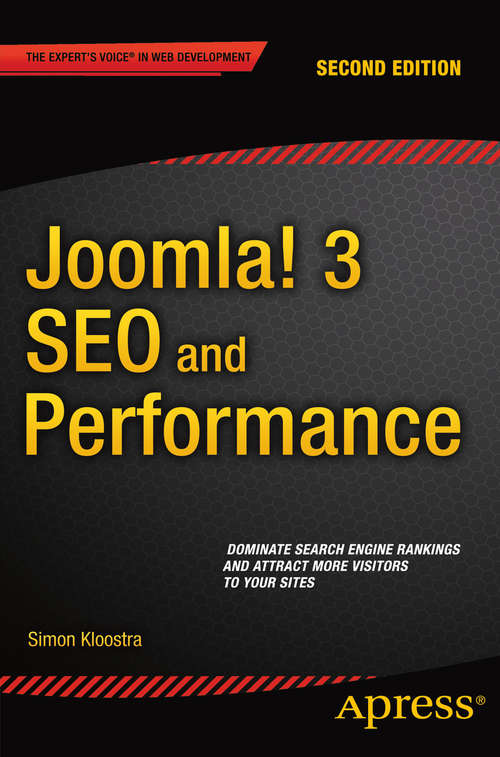 Book cover of Joomla! 3 SEO and Performance