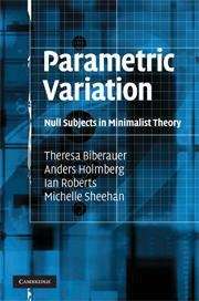 Parametric Variation: Null Subjects in Minimalist Theory