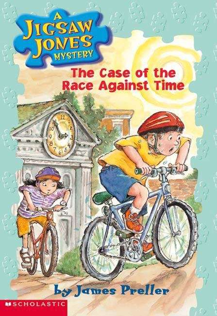 Book cover of The Case of the Race Against Time (Jigsaw Jones Mystery #20)