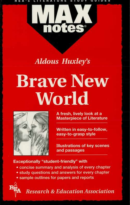 Book cover of Brave New World (MAXNotes Literature Guides)
