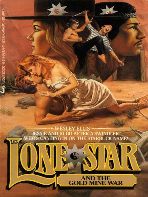 Book cover of Lone Star and the Gold Mine War (Lone Star #38)