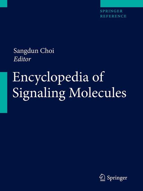 Book cover of Encyclopedia of Signaling Molecules