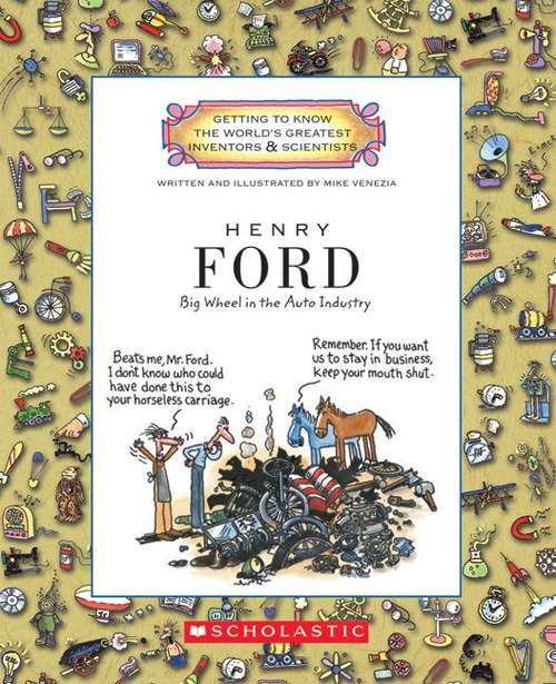 Book cover of Henry Ford: Big Wheel in the Auto Industry