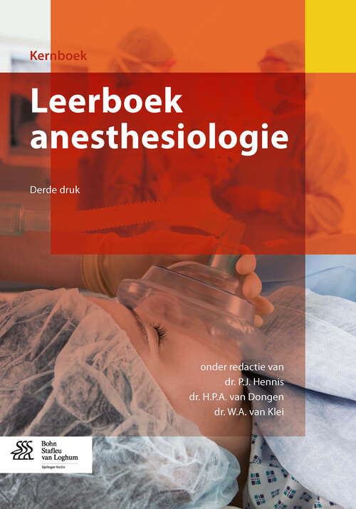 Book cover of Leerboek anesthesiologie