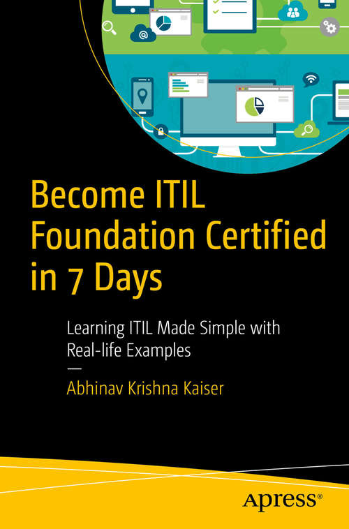 Book cover of Become ITIL Foundation Certified in 7 Days
