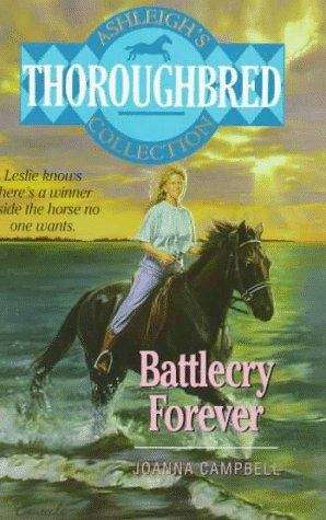 Book cover of Battlecry Forever! (Thoroughbred Super Edition #1)