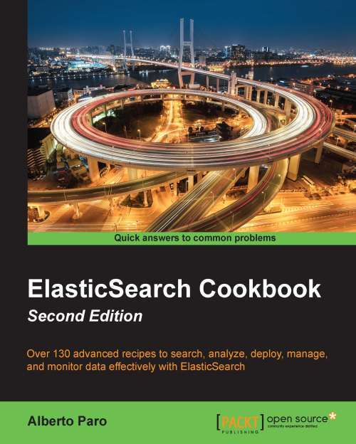 Book cover of ElasticSearch Cookbook Second Edition