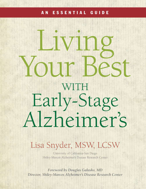 Book cover of Living Your Best with Early-Stage Alzheimer's