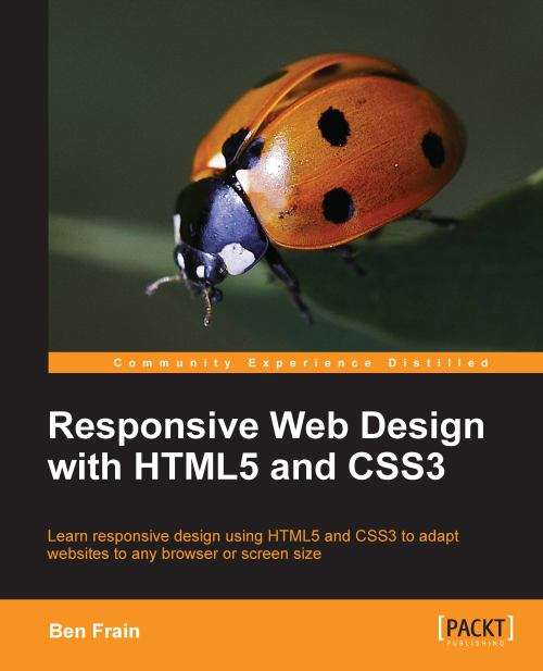 Book cover of Responsive Web Design with HTML5 and CSS3
