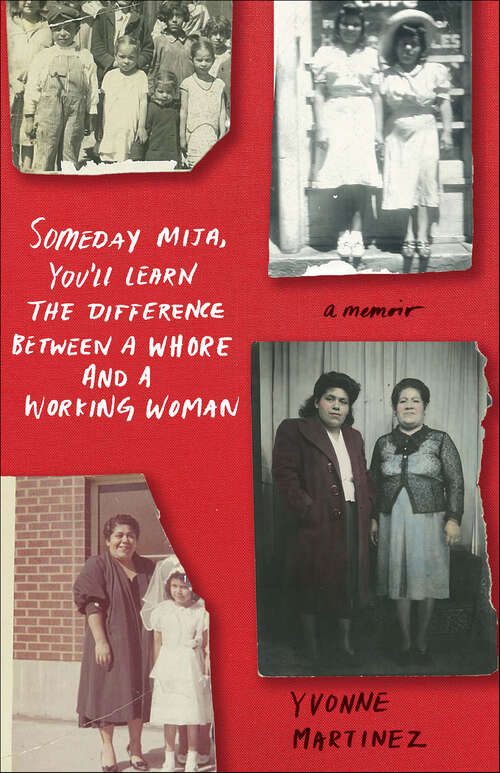 Book cover of Someday Mija, You'll Learn the Difference Between a Whore and a Working Woman: A Memoir