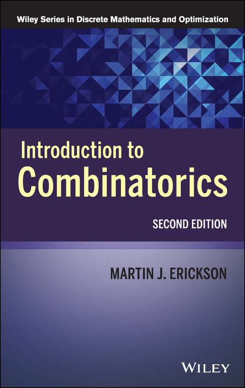 Book cover of Introduction to Combinatorics