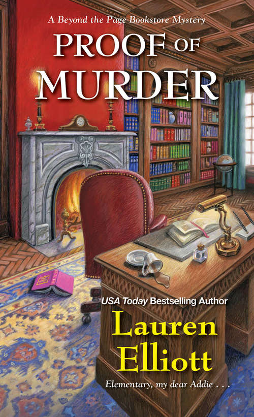 Book cover of Proof of Murder (A Beyond the Page Bookstore Mystery #4)