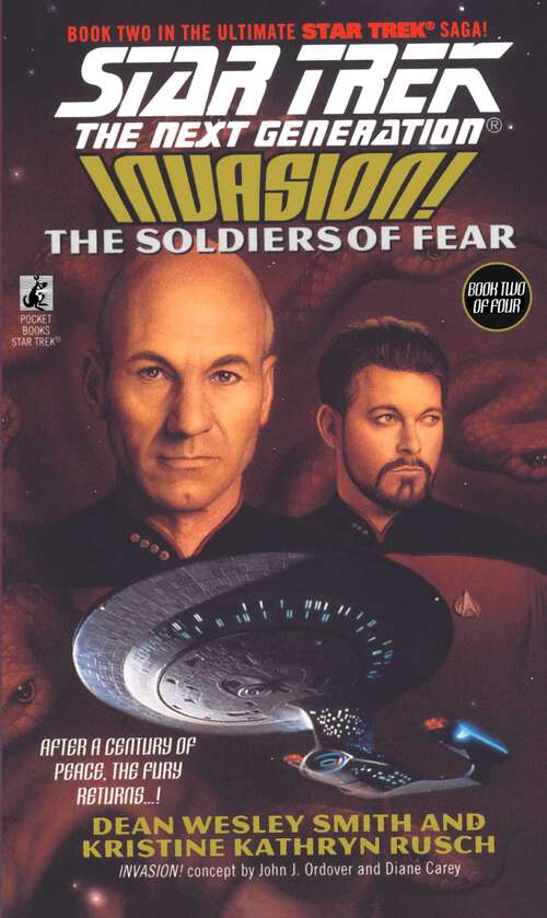 Book cover of Invasion II: Soldiers Of Fear (Star Trek #41)
