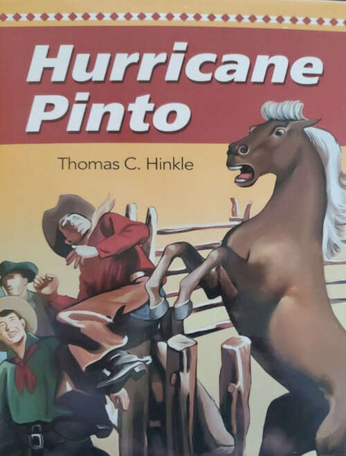 Book cover of Hurricane Pinto: The Story of an Outlaw Horse