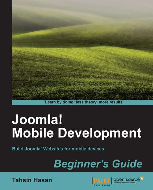 Book cover of Joomla! Mobile Development Beginner’s Guide