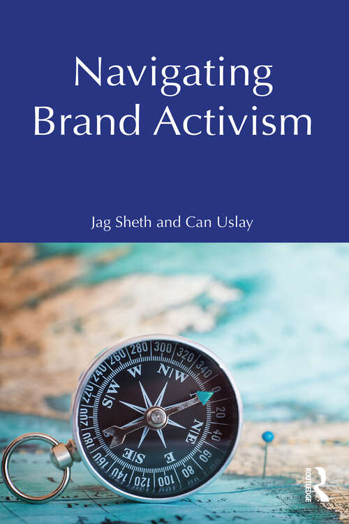 Book cover of Navigating Brand Activism (1)