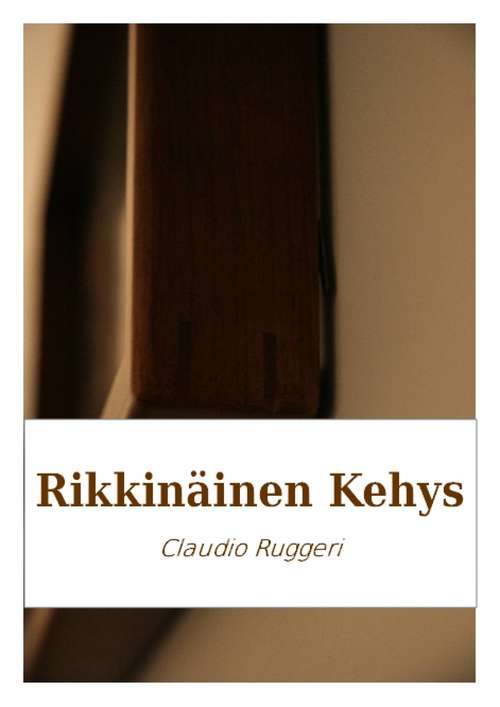 Book cover of Rikkinäinen Kehys
