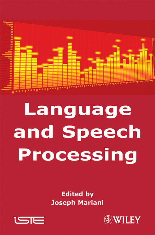 Book cover of Language and Speech Processing