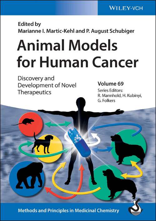 Book cover of Animal Models for Human Cancer: Discovery and Development of Novel Therapeutics