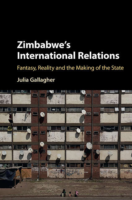 Book cover of Zimbabwe’s International Relations: Fantasy, Reality and the Making of the State