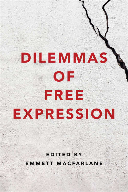 Book cover of Dilemmas of Free Expression