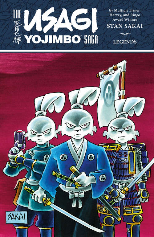 Book cover of Usagi Yojimbo Saga Legends (Second Edition)