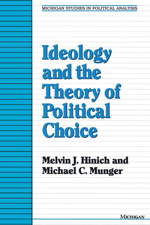 Ideology and the Theory of Political Choice