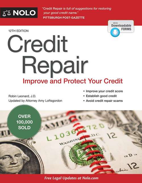 Book cover of Credit Repair (12th Edition)