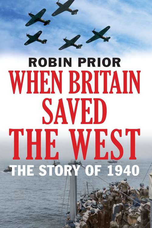 Book cover of When Britain Saved the West