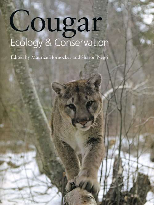 Book cover of Cougar: Ecology and Conservation