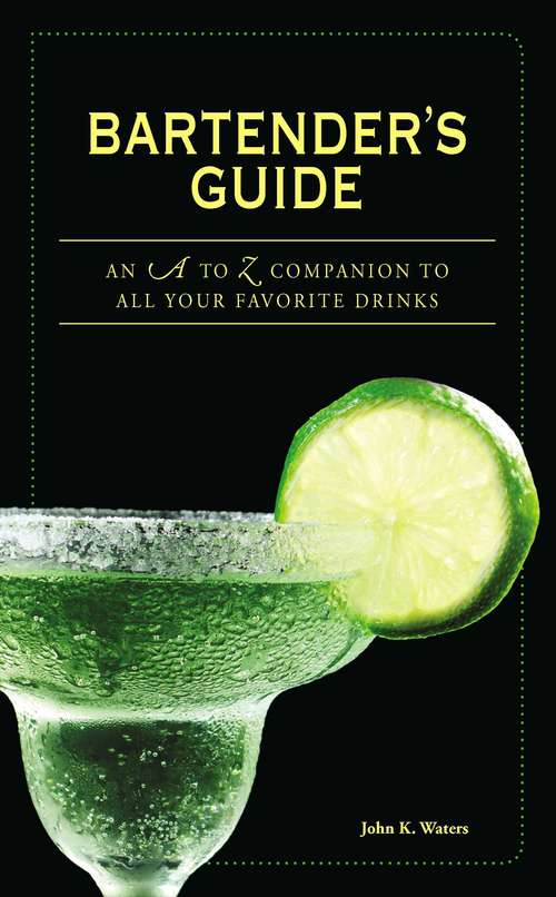 Book cover of Bartender's Guide