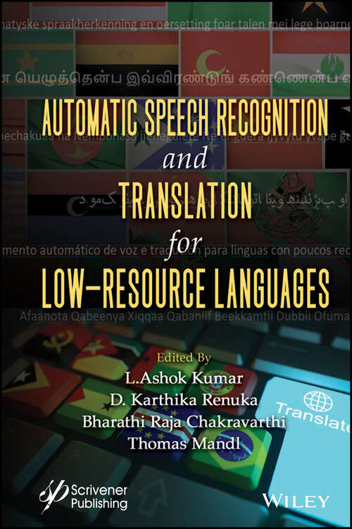 Book cover of Automatic Speech Recognition and Translation for Low Resource Languages